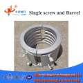 Cast aluminum heater for plastic extruder